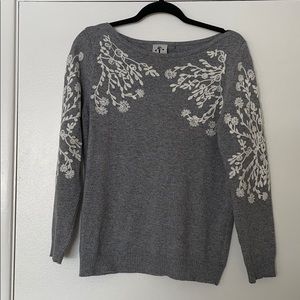 Embroidered sweater